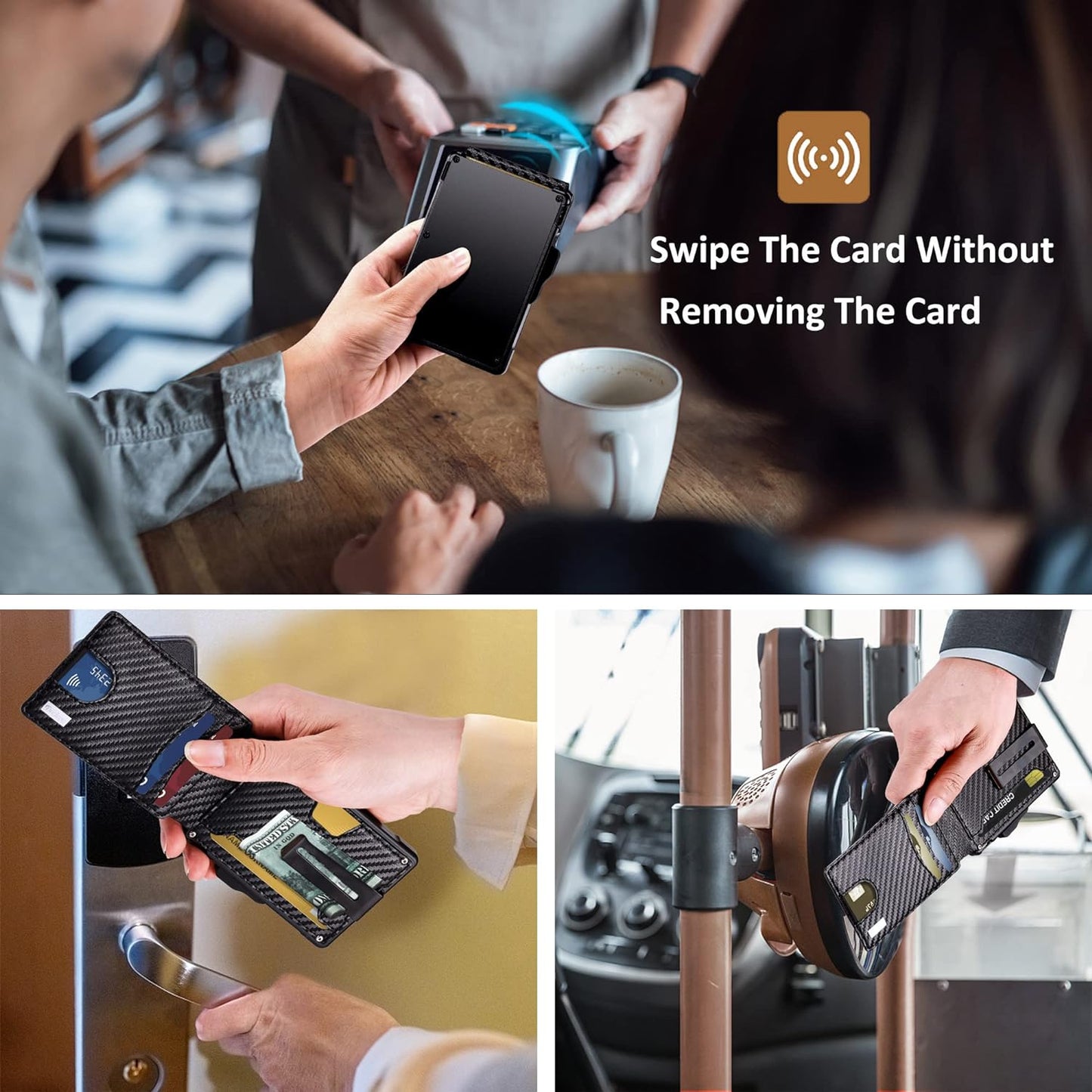 Slim Pop-Up Wallet