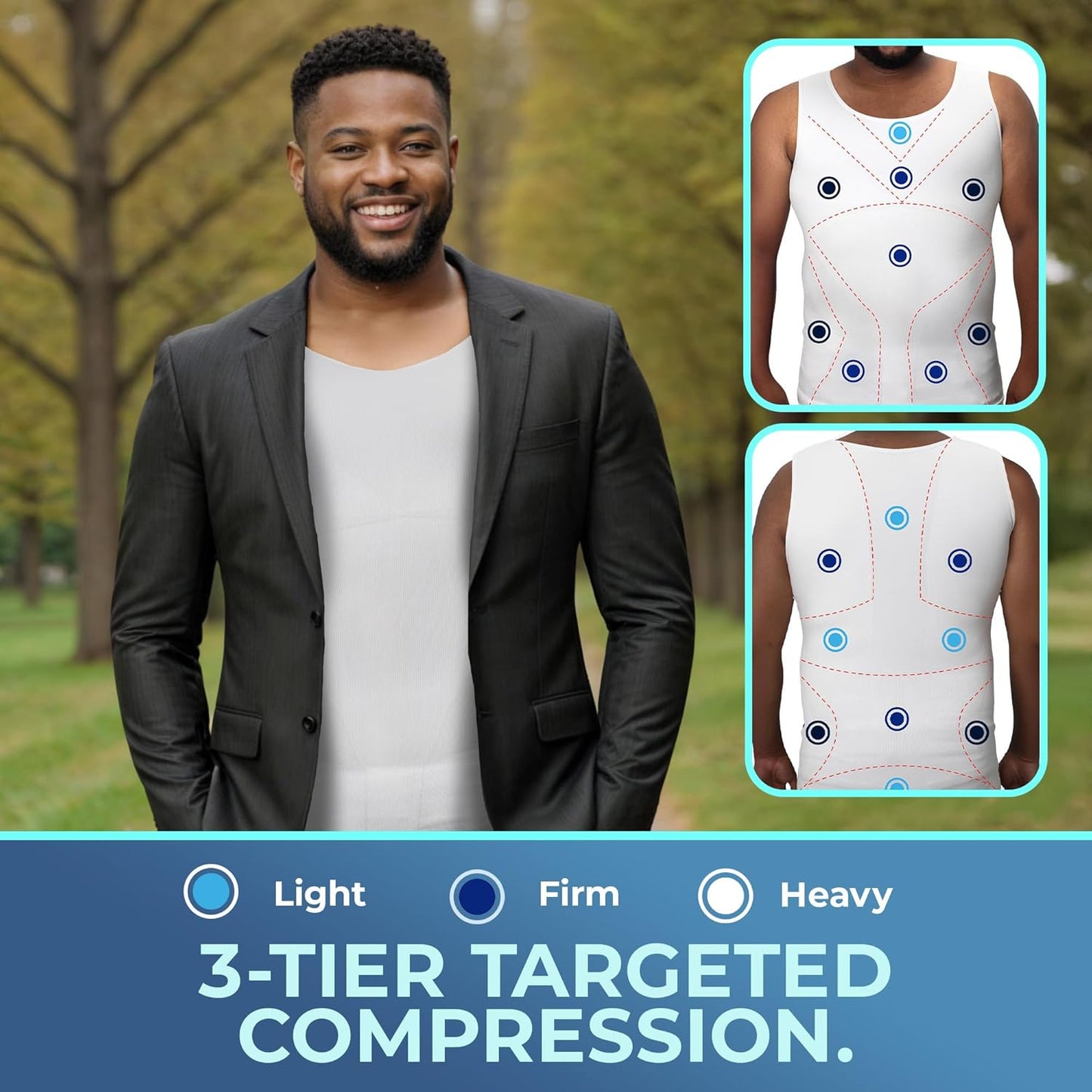 Compression Shirt Tank Top | Tall Length