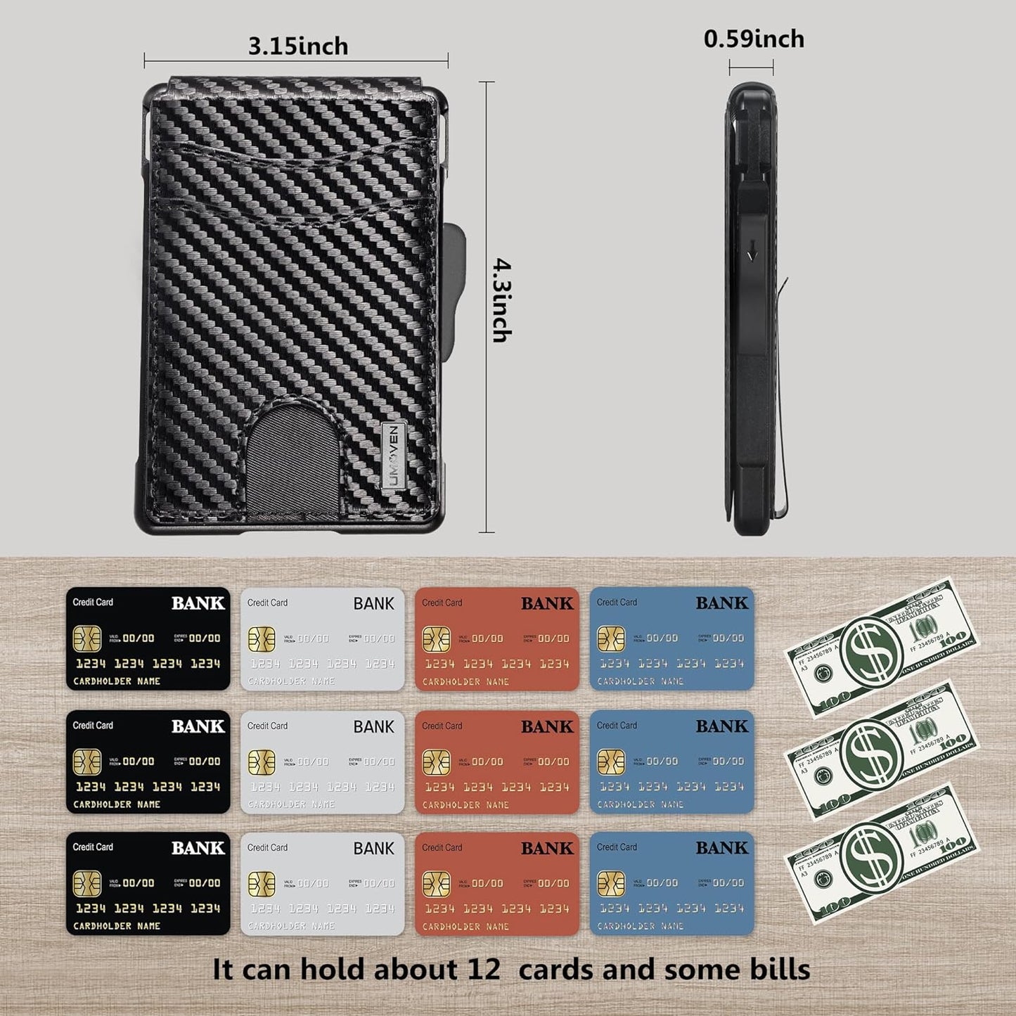 Slim Pop-Up Wallet
