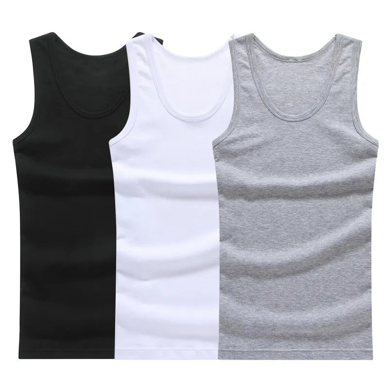 Ultra-Soft Cotton Men's Tanks