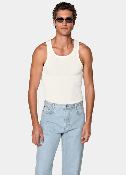 Cotton Ribbed Tank Top