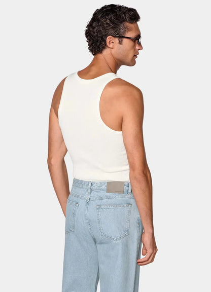 Cotton Ribbed Tank Top