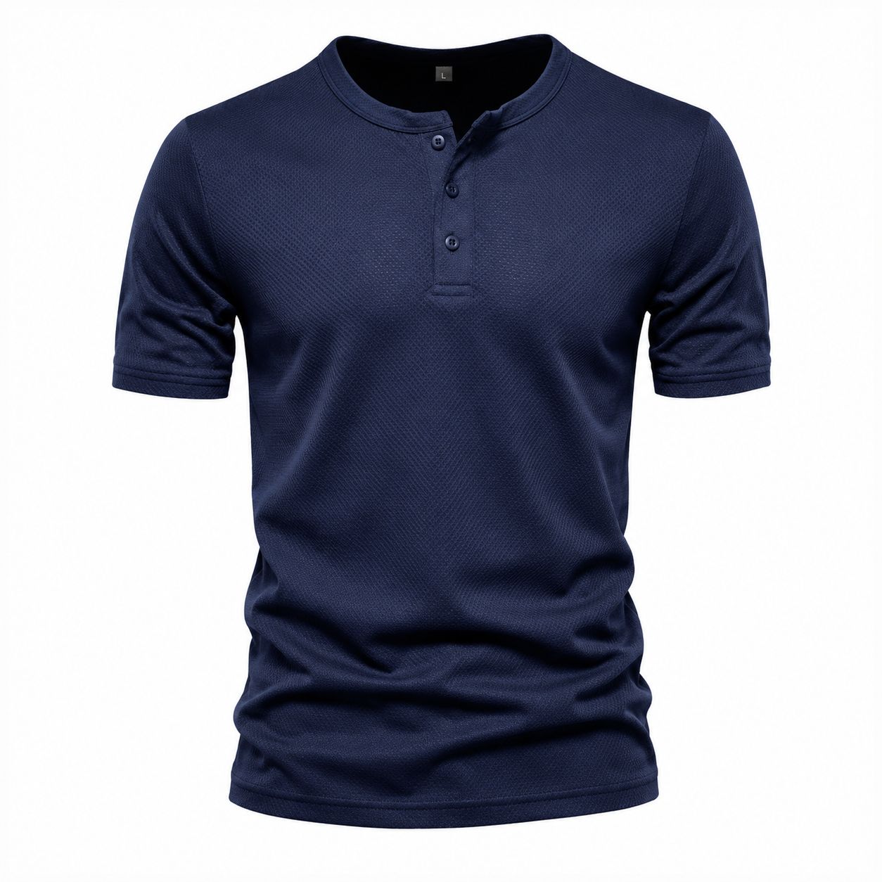 Men's Stylish Muscle Henley Shirt