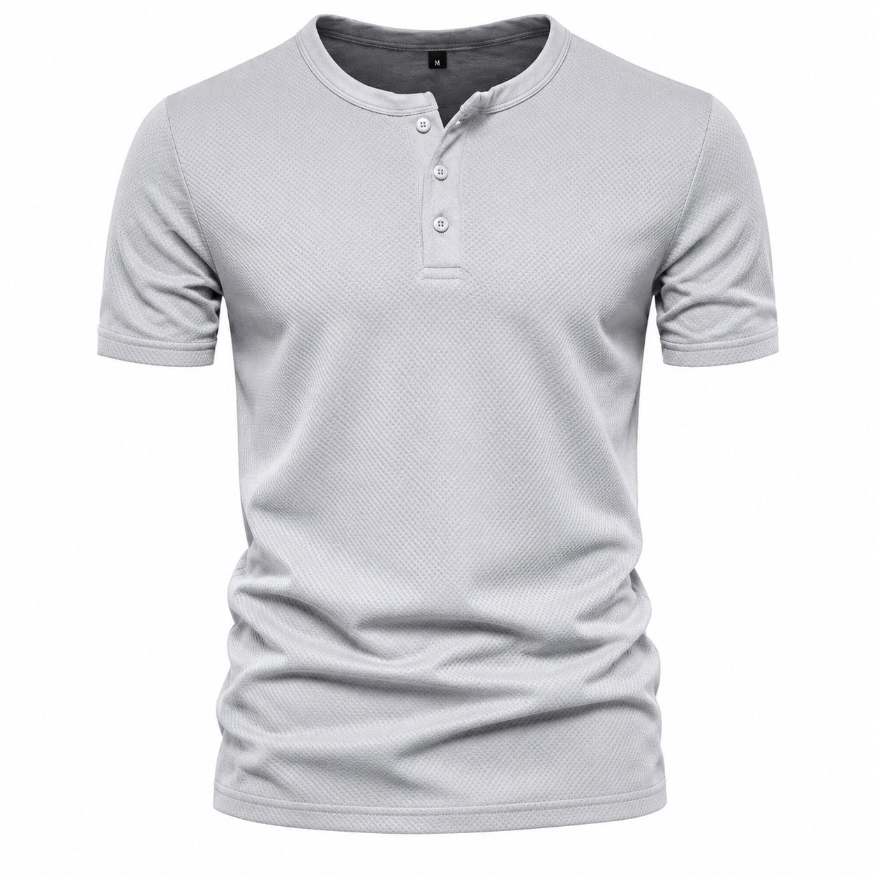 Men's Stylish Muscle Henley Shirt