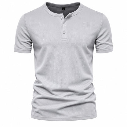 Men's Stylish Muscle Henley Shirt