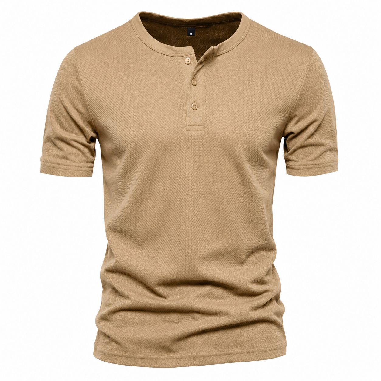 Men's Stylish Muscle Henley Shirt