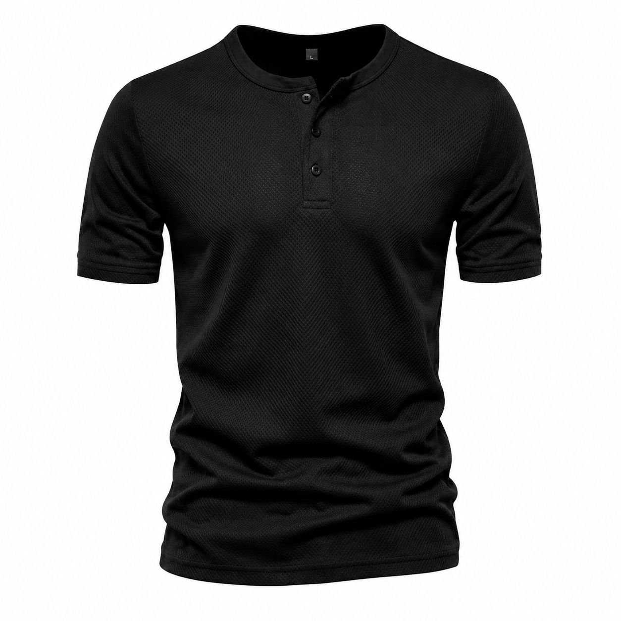 Men's Stylish Muscle Henley Shirt