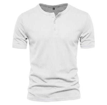 Men's Stylish Muscle Henley Shirt