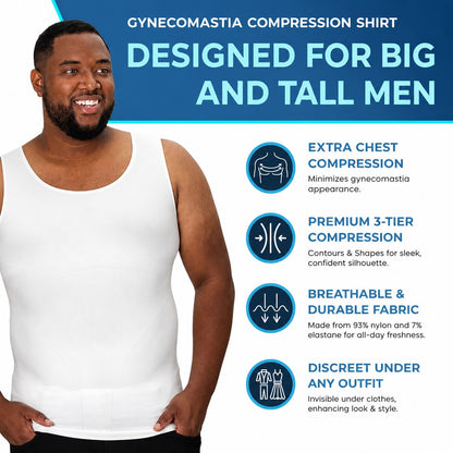 Compression Shirt Tank Top | Tall Length