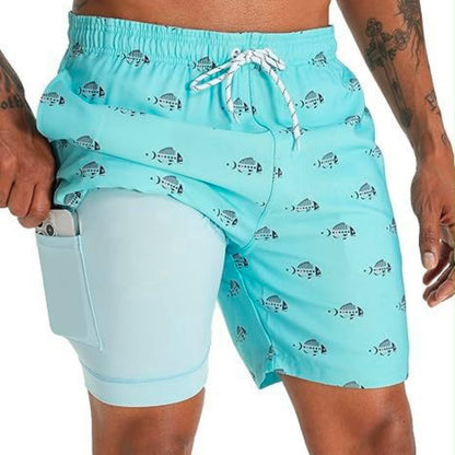 Quick Dry Athletic Swimming Shorts