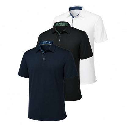 3-Pack Men's Polo Shirts