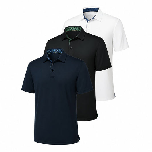 3-Pack Men's Polo Shirts